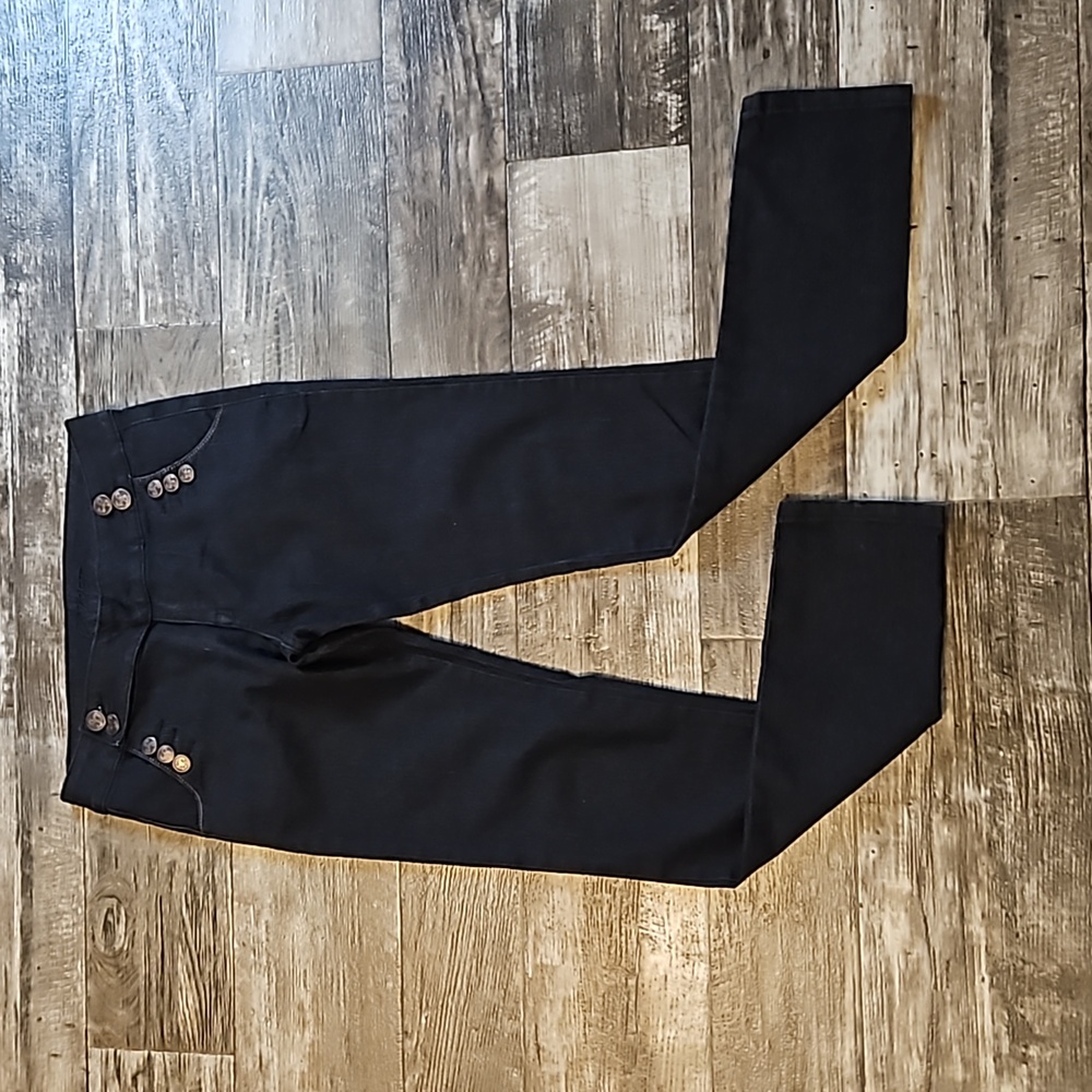 Exocet Jeans Collection Black Skinny Straight Leg Denim Jeans Juniors 5